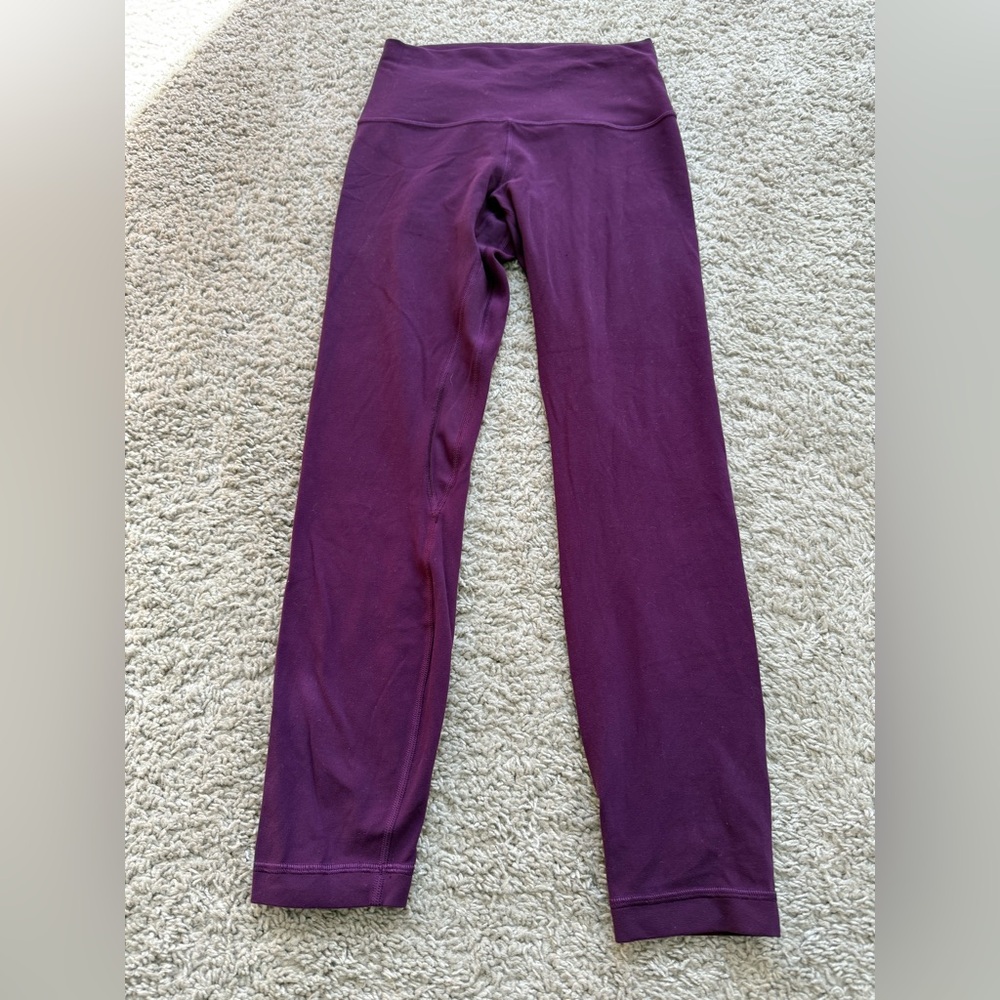 Lululemon align leggings size 6 HIGH RISE beautiful purple
